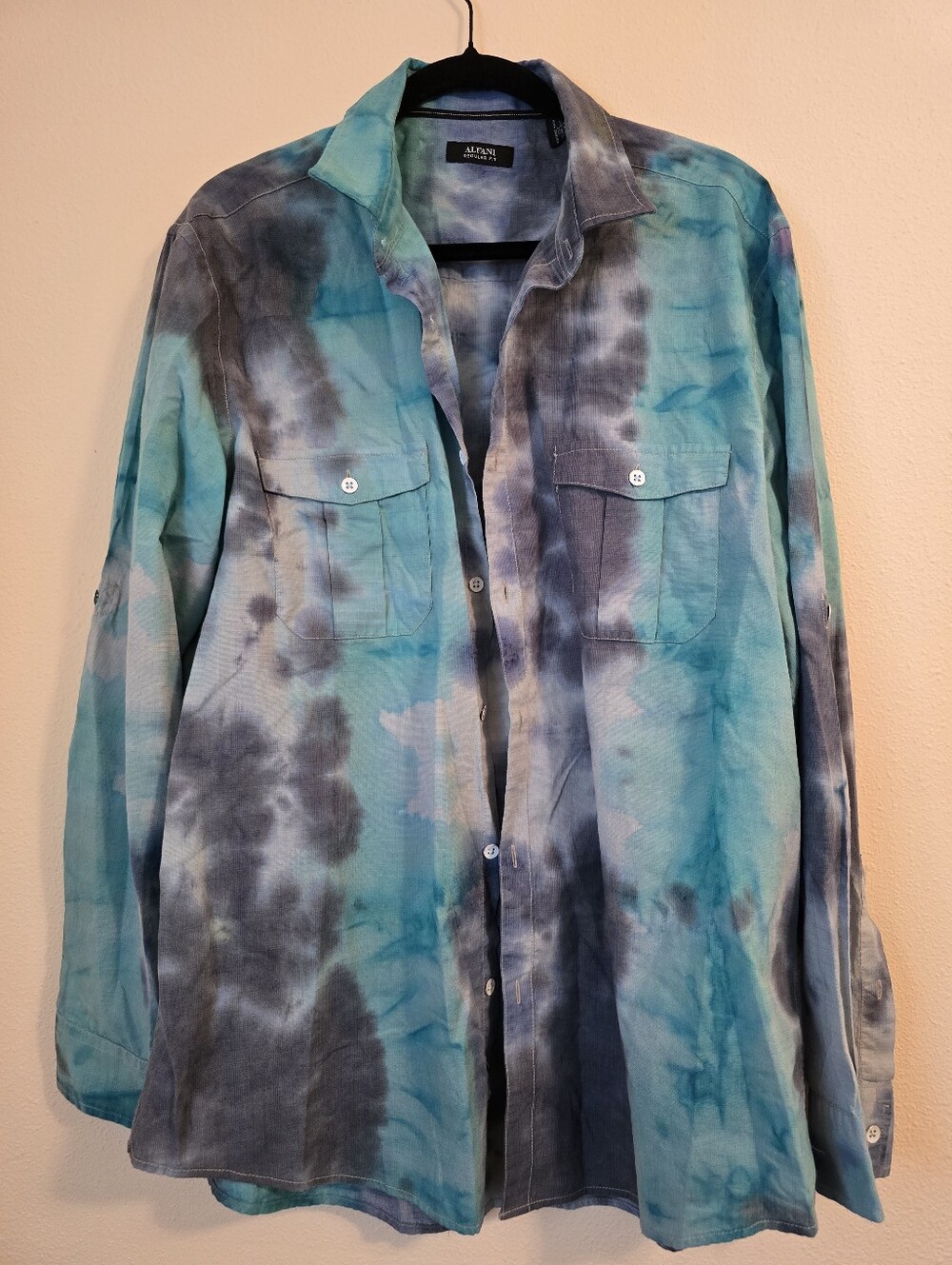 Hand Dyed Button Down